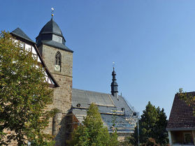 Gerüstabbau am Türmchen (Foto: Karl-Franz Thiede)